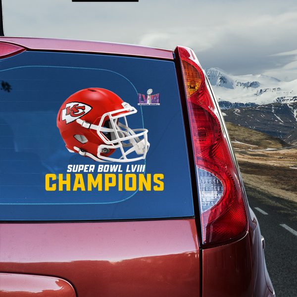 Kansas City Chiefs 3D Decal - TANTN 4499