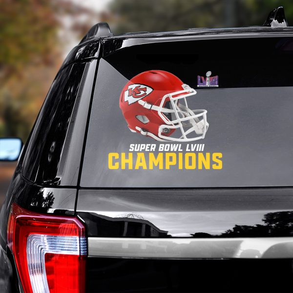 Kansas City Chiefs 3D Decal - TANTN 4499