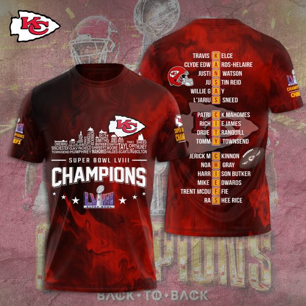Kansas Chiefs City 3D Apparel - TANTN 4450