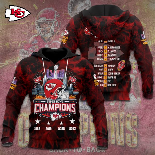 Kansas City Chiefs 3D Apparel - TANTN 4553