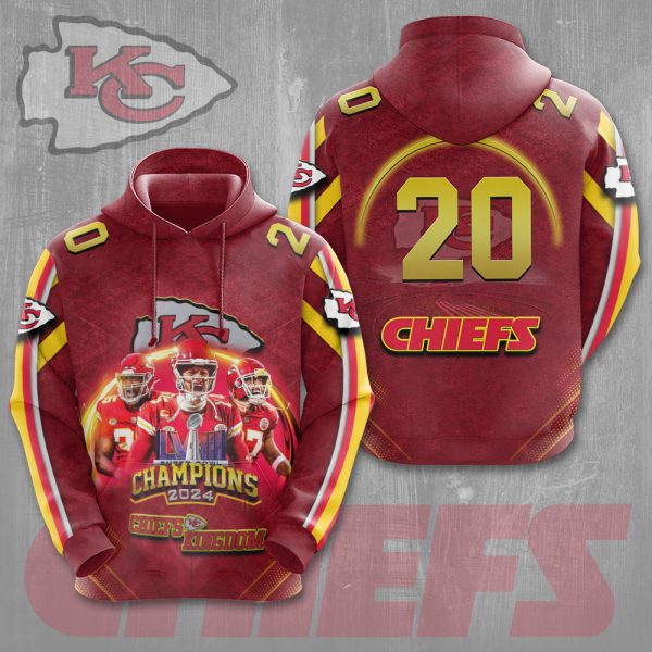 Kansas City Chiefs 3D Apparel - VANDH 2374