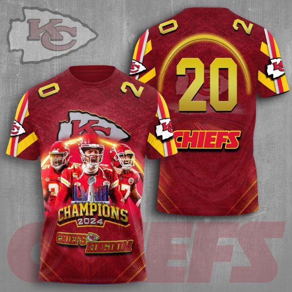 Kansas City Chiefs 3D Apparel - VANDH 2374