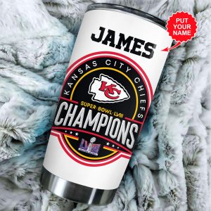 Personalized Kansas City Chiefs Tumbler Cup - VANDH 2384