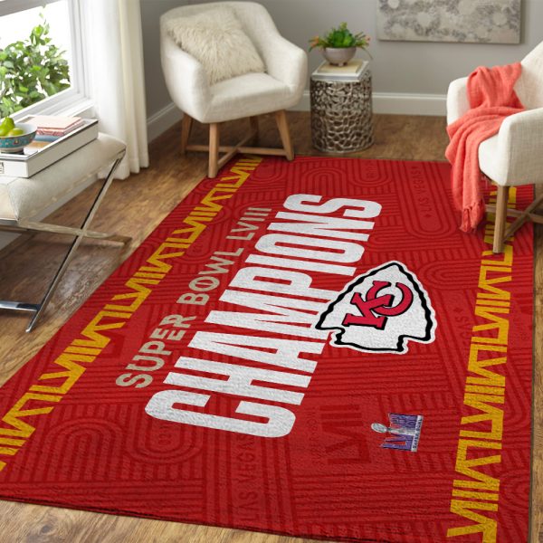 Kansas City Chiefs Rectangular Rug - TANTN 4492