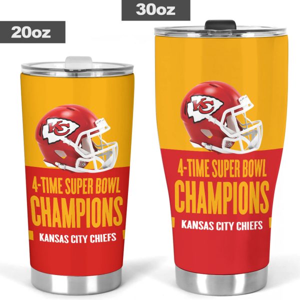 Kansas City Chiefs Tumbler Cup - TANTN 4467