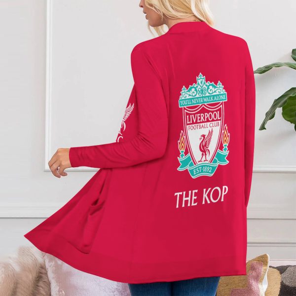 Liverpool FC Women’s Patch Pocket Cardigan – HOATT 4371
