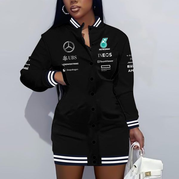 Mercedes-AMG Petronas F1 3D Women's Long Jersey - TANTN 4478