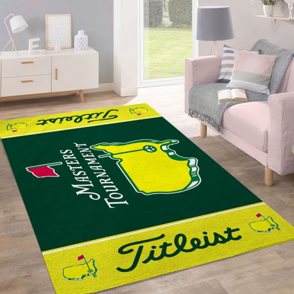 Golf Masters Tournament TITL Rectangular Rug - MAITM 5777