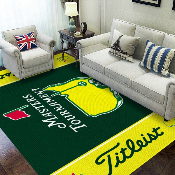Golf Masters Tournament TITL Rectangular Rug - MAITM 5777