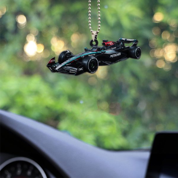 Mercedes-AMG Petronas F1 Custom Shape 1-sided Acrylic Car Ornament - HOATT 4361