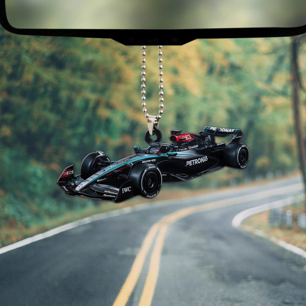 Mercedes-AMG Petronas F1 Custom Shape 1-sided Acrylic Car Ornament - HOATT 4361