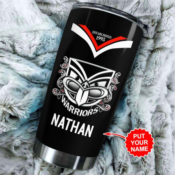 Personalized New Zealand Warriors Tumbler Cup - VANDH 2477