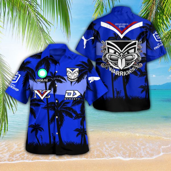 New Zealand Warriors 3D Hawaii Shirt - VANDH 2475