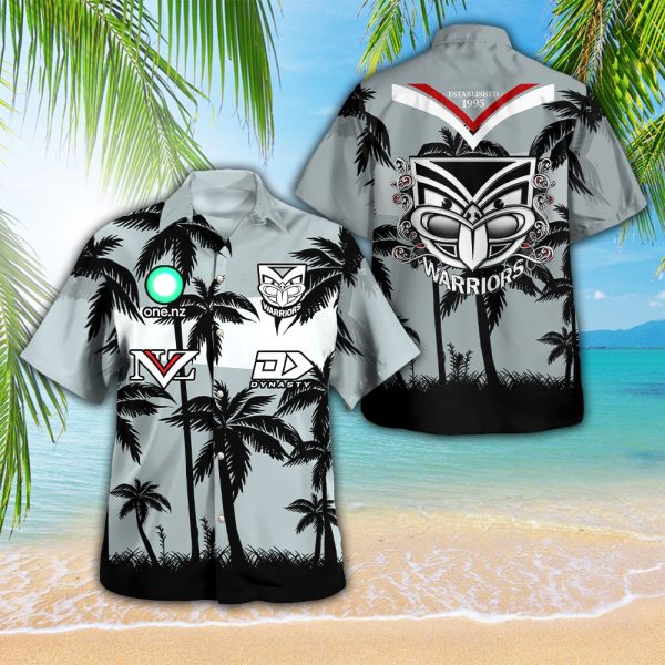 New Zealand Warriors 3D Hawaii Shirt - VANDH 2474