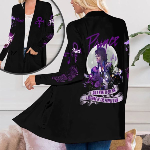 Prince Women's Patch Pocket Cardigan - TANTN 4730