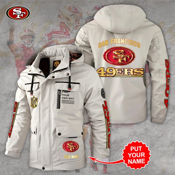 Personalized San Francisco 49ers 2D Parka Jacket - TANTN 4441
