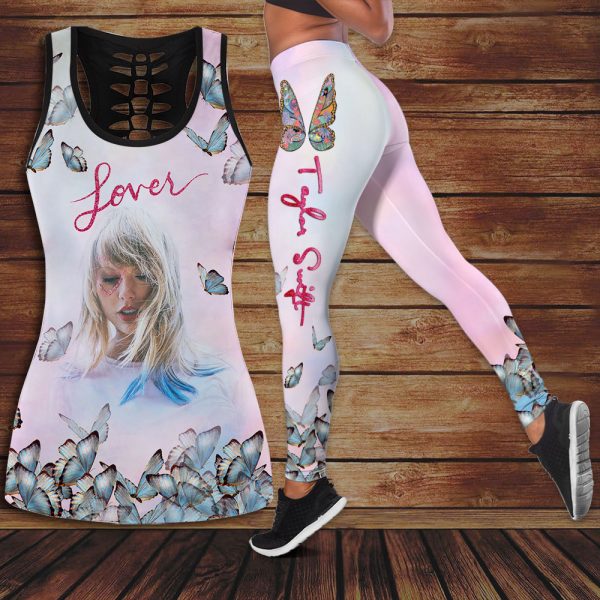 Taylor Swift Hollow Tank Top Leggings - VANDH 2465