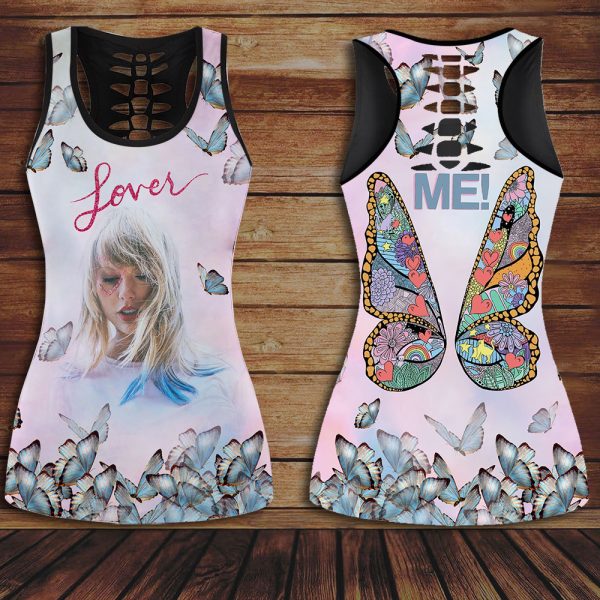 Taylor Swift Hollow Tank Top Leggings - VANDH 2465