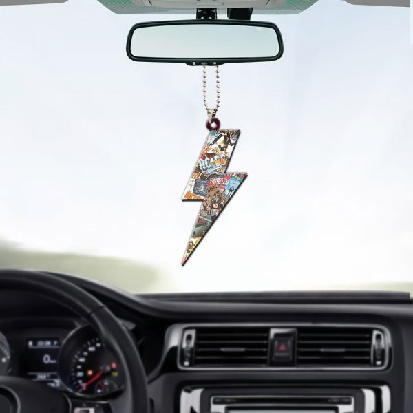 Rock Music Custom Shape 2-sided Acrylic Car Ornament - MAITM 5946