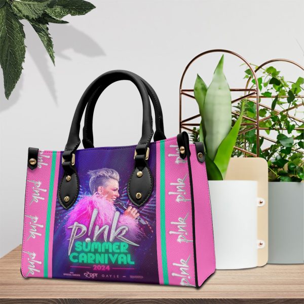 P!nk Leather HandBag - MAITM 5939