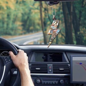 Rock Music Custom Shape 2-sided Acrylic Car Ornament - MAITM 5946