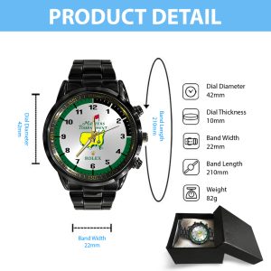Golf Masters Tournament x Rolex Black Stainless Steel Watch - MAITM 6214