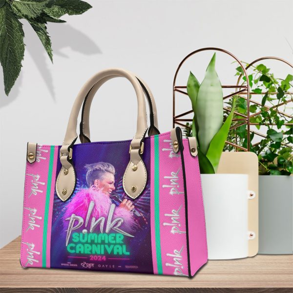 P!nk Leather HandBag - MAITM 5939