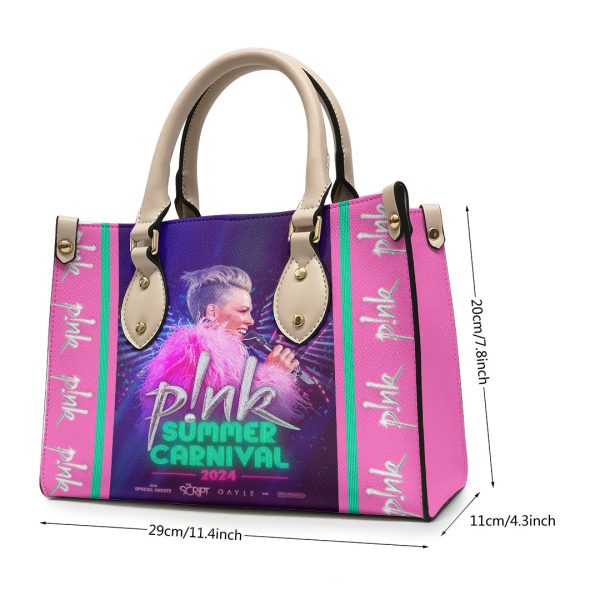 P!nk Leather HandBag - MAITM 5939