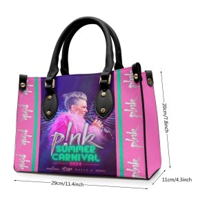 P!nk Leather HandBag - MAITM 5939
