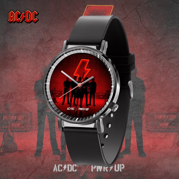 Rock Music Black Leather Watch - TANTN 4708