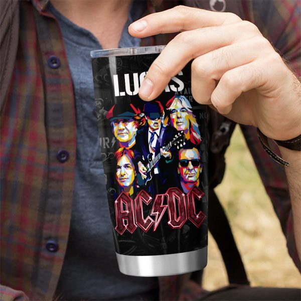 Personalized Rock Music Tumbler Cup - GNE 041