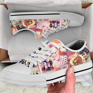 Elvis Presley Low Top Canvas Shoes - ANHNV 3869