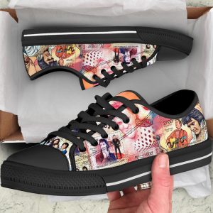 Elvis Presley Low Top Canvas Shoes - ANHNV 3869