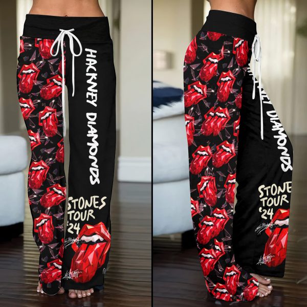 The Rolling Stones High-Waisted Straight-Leg Trousers - ANHNV 3870
