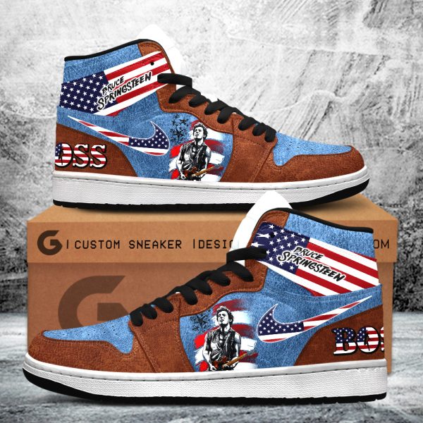 Bruce Springsteen AJ 1 Sneaker - ANHNV 3872