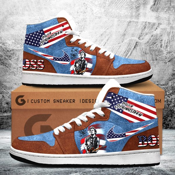 Bruce Springsteen AJ 1 Sneaker - ANHNV 3872