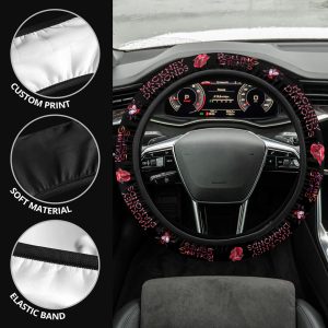 The Rolling Stones Steering Wheel Cover - ANHNV 3878