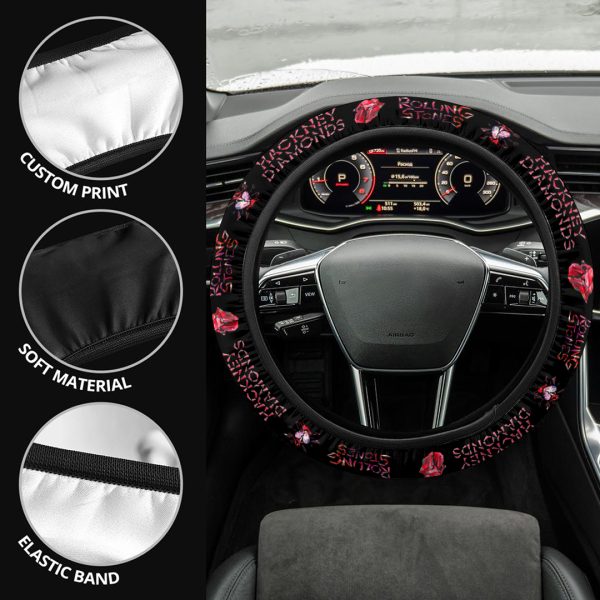 The Rolling Stones Steering Wheel Cover - ANHNV 3878