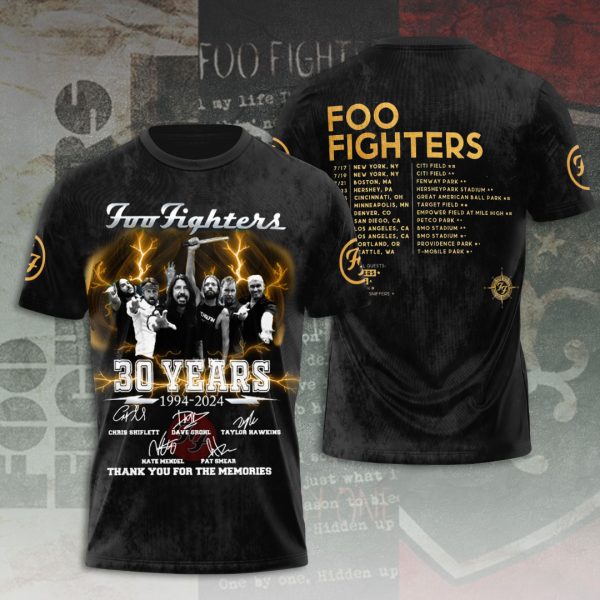 Foo Fighters 3D Apparel - ANHNV 3890