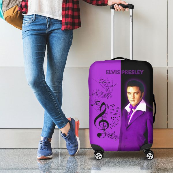 Personalized Elvis Presley Luggage Cover - ANHNV 3921