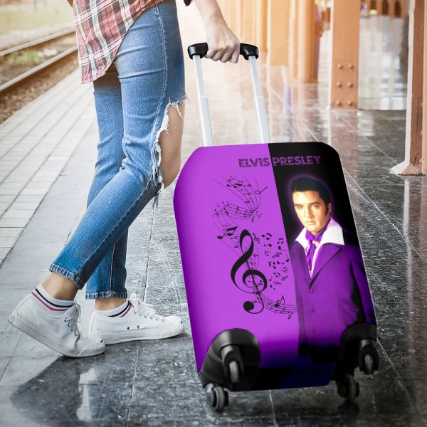 Personalized Elvis Presley Luggage Cover - ANHNV 3921