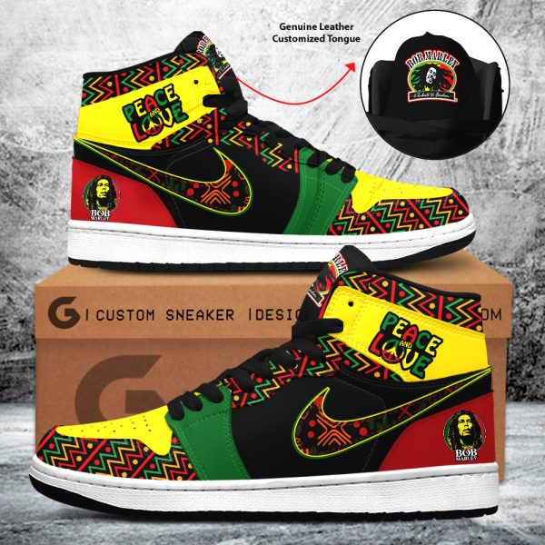 Bob Marley AJ 1 Sneaker - ANHNV 3931