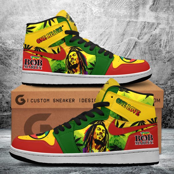Bob Marley AJ 1 Sneaker - ANHNV 3933