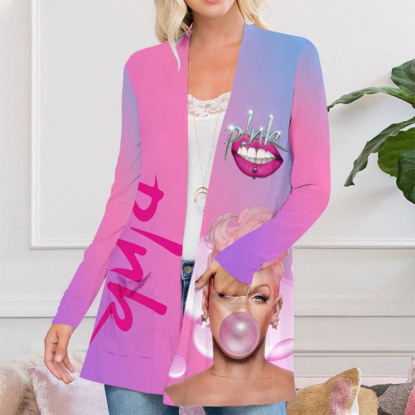 P!nk Women’s Patch Pocket Cardigan – ANHNV 3941