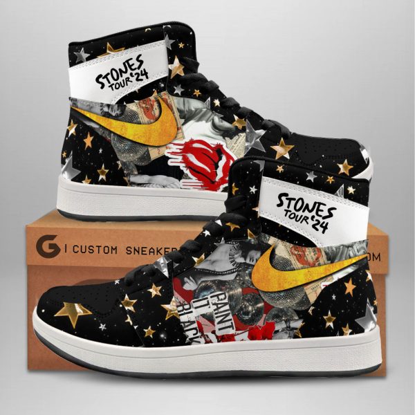The Rolling Stones AJ 1 Sneaker - ANHNV 3950