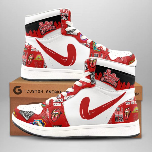 The Rolling Stones AJ 1 Sneaker - ANHNV 3952