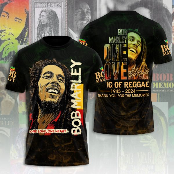 Bob Marley 3D T-Shirt - ANHNV 3993