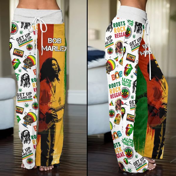 Bob Marley High-Waisted Straight-Leg Trousers - ANHNV 3994