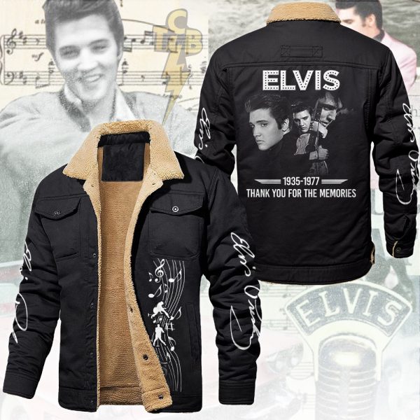 Elvis Presley 2D Winter Fleece Jacket - ANHNV 3946
