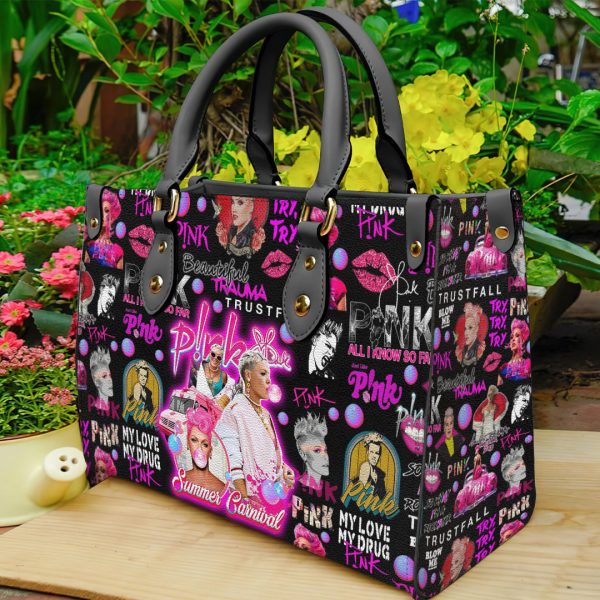 P!nk Leather HandBag - ANHNV 4031